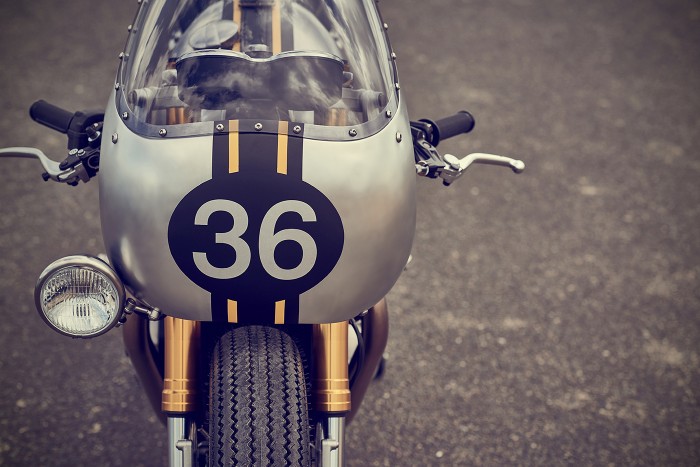 Triumph Thruxton R 4 Barbour International CustomBIKE.cc