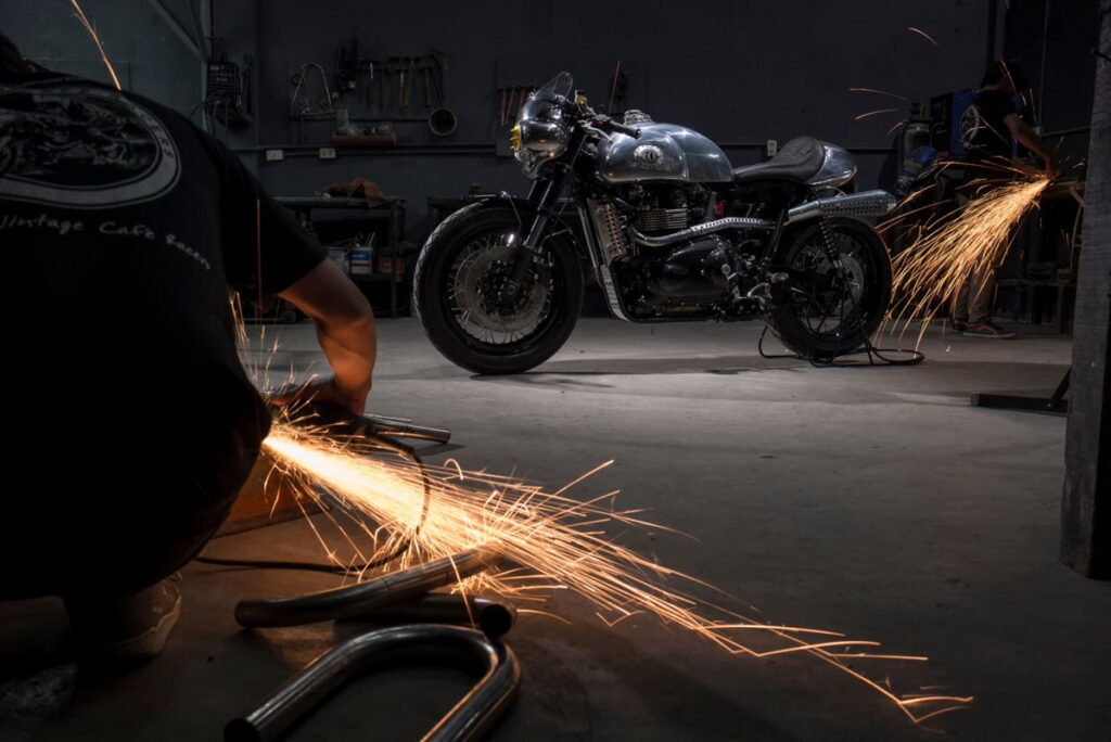 Benjie's Cafe Racers custom build